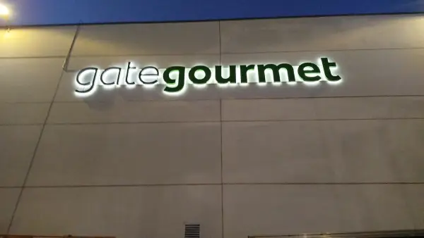 Rótulo de Gavalmedia para Gate Gourmet