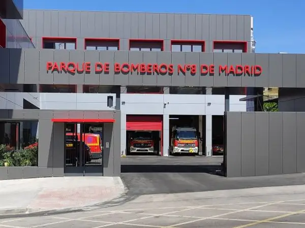 Rótulo de Gavalmedia para Parque de Bomberos