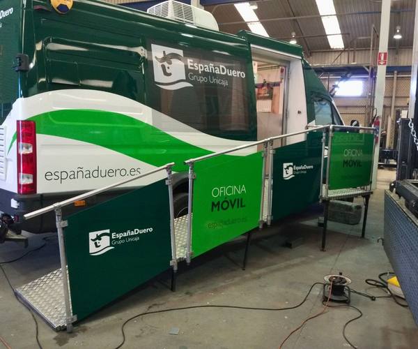 Rótulo de Gavalmedia para Autobús España-Duero